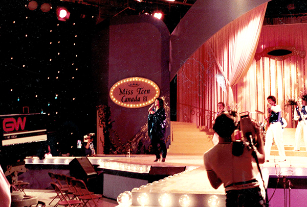 Shazam at Miss Teen Canada